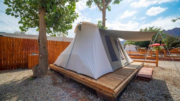 Funstays Glamping Setup Tent In Rv Park #2 Ok-T2 Moab Luaran gambar